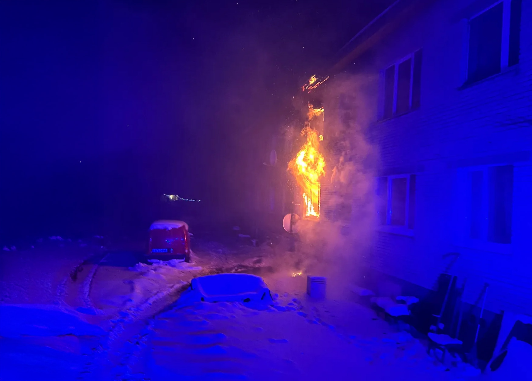 Põlvamaal sai inimene eluhoone tulekahjus vigastada